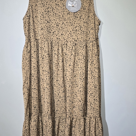 Mittoshop leopard print midi dress - Picture 2 of 5